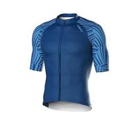INBIKE Men’s Cycling Jersey Short Sleeve Mountain Bike Shirt MTB Bicycle Outdoor Sports(bu-L) Blue