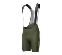 INBIKE Men's Cycling Bib Shorts for Men 3D Gel Padded Breathable Elastic Cycling Pants Anti Slip Comfortable Bib Shorts MTB Green-L