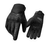 INBIKE Motorcycle Gloves Mens Waterproof Winter Motorbike Warm Motor Bike Riding for Men Thermal Biking Protection Hard Knuckle Black XL