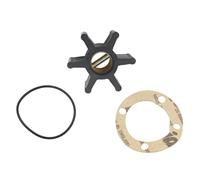 Inboard Engine Water Pump Flexible Impeller Repair Kit for Johnson F35 09-808B-1 Jabsco 22405-0001-P Westerbeke 8-10 kW Onan 132-0379 132-0310 Vol-vo Pen-ta 840076 Pumps 875583 8 339995 and more brand