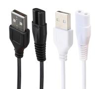INBOLM 2-Pack Water Flosser Charging Cord - Reliable and Convenient Replacement Charger Cable for FC159 FC1591 FC156 FC256 FC259 Water Flossers, Flashlights, Shavers, and Hair Clippers