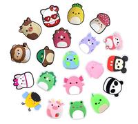 INBOLM 20Piece Fun Cute Shoe Charms for Charms Diy Accessories Shoes Buckle Decorative Accessories Perfect for Beach Bags Birthday Party Favor Gifts Ideal Accessories for Kids, Girls and Adults