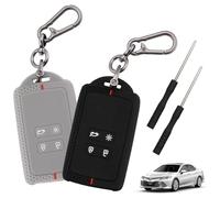 INBOLM 2PCS TPU Car Key Cover - 4 Button Stylish & Functional for Renault Clio/Kadjar/Megane/Dacia Sandero