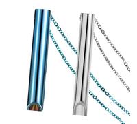 INBOLM Anxiety Relief Necklace Breathing, Breathing Necklace Portable Deep Stress Relief Mindful Breathing Necklaces for Men Women Meditation Anxiety Relief Relaxation
