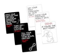 INBOLM Conversation Games, 50 PCS Cards for Card Game, Date Night Ideas Cards for Parties and Friends Activities