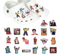 INBOLM Harry Styles Shoe Charms - 20 PCS, Decoration Charms for Harry Singer, Birthday Gifts & Party Supplies