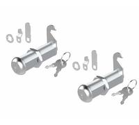 inBovoga Cabinet Cam Lock 2-1/8'' Keyed Alike, Fits on 1-3/4'' Max Panel Thickness, Lock for Cabinet Drawer Tool Box RV Storage Locks Replacement, Zinc Alloy(2 Pack)