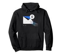 Inbox Zero Bust Email Productivity Cowboy Humor Management Pullover Hoodie