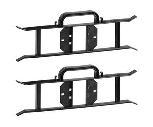 Inbrackets H Frame Cable Tidy Storage Holder - Keep Your Cables Neat and Tangle-Free with Built-in Plug Holders and Cable Clips (1)