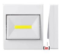 Inbrackets Led Stick On Magnetic Battery Wall Light Switch Nightlight Shed Closet Bright 3W Pack 10