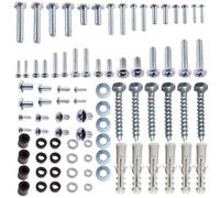 Inbrackets Tv Vesa Screw Bolt Washer Spacer Spares Pack Kit For Tv Bracket Mounts M4 M5 M6 M8 80 Pieces Wall Fixing Bolts