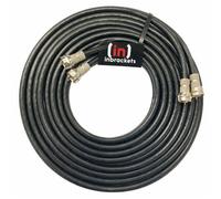 Inbrackets Twin Satellite Coax Cable Extension Kit With Removable F Connectors For Sky Q Freesat 4 Metres