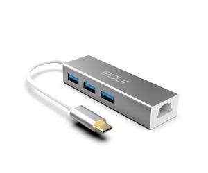Inca Adapter ITPC-3T Type C > 3XUSB-A, 1xRJ45, 1000mbps