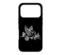 Inca Dove Line Art Birdwatcher Case for iPhone 17 Pro
