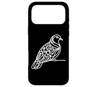 Inca Dove Line Art Birdwatcher Case for iPhone 17 Pro Max