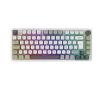 İnca IKG-455 Wireless Gaming Keyboard, Grey Hot Swappable Switches, 4000mAh Battery, Tri-Mode (Bluetooth/2.4GHz/USB-C), Waterproof Mounting Design, PBT Keys, RGB Lighting