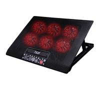 INCA INC-606TGS Laptop cooling stand USB hub height-adjustable design