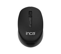 INCA IWM-243RS Candy Design Wireless Mouse, 2.4GHz Wireless, Auto Sleep Mode, 800-1600 DPI (Black)