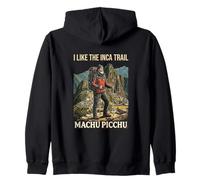 Inca Trail Machu Picchu Hiking S-America Trekking Zip Hoodie