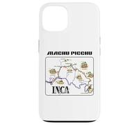 Inca Trail Map Machu Picchu Peru South American Heritage Art Case for iPhone 13