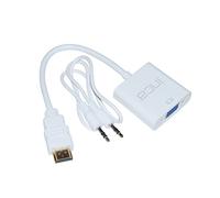 Inca Unknown IHTVJ-7 HDMI to VGA Adapter Converter Cable (Black)
