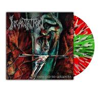 Incantation - Onward To Golgotha Ltd. Blood Red/Emerald Green Tri Stripe w/ Black/White - Splattered Vinyl