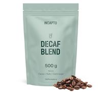 Incapto Specialty Decaf Whole Bean Coffee 500g | Selection of 100% Arabica Beans from Brazil | Swiss Water Process - Natural Water-Based Decaffeination | Decaf
