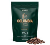 Incapto Specialty Whole Bean Coffee 500g | Origin: Colombia | 100% Arabica | Specialty Coffee 84 SCA Points | Natural and Artisan Roast | Huila Farm, Cadefihuila