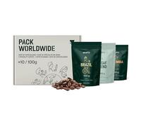 Incapto Tasting Pack - 10 Varieties from Around the World | Specialty 100% Arabica | Natural Artisan Roast | Perfect Gift for Coffee Lovers | 10 Packs of 100g