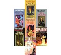 Incarnations of Immortality Set (Books 1-7) 1983-1990; On a Pale Horse, Bearing an Hourglass, With a Tangled Skein, Weilding a Red Sword, Being a Green Mother, For Love of Evil, & And Eternity