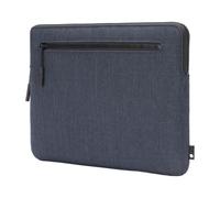 Incase Compact Laptop Sleeve with Woolenex - 16" MacBook/Laptop and iPad/Tablet Sleeve, Computer Case and Cover, Lightweight, Weather Resistant, with Slip Pocket for Accessories - Heather Navy