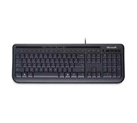 Incase Wired Keyboard 600 - Designed by Microsoft - Spill Resistant, Quiet Touch Keys, Plug and Play, 4 Hotkeys, Windows Start Key - Black EU Layout