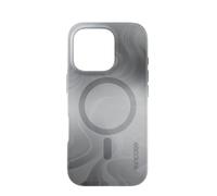 Incase Halo Case for iPhone 16 Pro - Hydro Dip MagSafe Compatible Apple iPhone Case 10 Ft Drop Protection, Protective Cover with Lanyard Loop, Sleek Design (Oil Slick Smoke, iPhone 16 Pro)