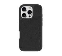 Incase ICON Case with Woolenex & MagSafe for iPhone 16 Pro - Durable, Stylish, Protective, Lightweight, Water-Resistant,Scratch-Resistant with Wireless Magsafe Charging- Obsidian Pebbled Plant Leather