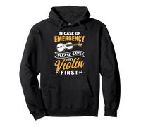 Incase Of Emergency Please Save My Violin First Art Pro Pullover Hoodie
