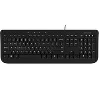 Incase Wired Keyboard 600 - Designed by Microsoft - Spill Resistant, Quiet Touch Keys, Plug and Play, 4 Hotkeys, Windows Start Key - Black EU Layout