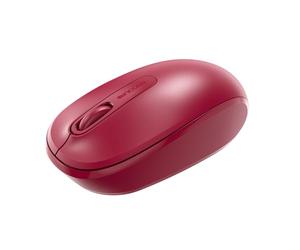 Incase Wireless Mobile Mouse 1850 - Designed by Microsoft - Compact, Comfortable, Right/Left Hand Use, 6-Month Battery Life, Nano Transceiver, Works with Mac/Windows 8/10/11 - Flame Red