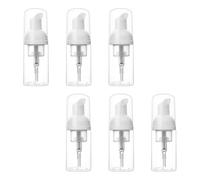 Incauca 1 oz/30ml Foam Pump Bottle Dispenser 6 PCS, Travel Size Foaming Soap Dispenser, Small Hand Soap Dispenser Refillable, Empty Containers for Toiletries Liquid, Lash Cleanser, Shampoo