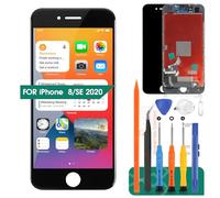 INCELL For iPhone 8 LCD Screen For iPhone SE 2020 Screen Replacement A1863 A1906 A1907 A1905 Display Touch A2275 A2296 A2298 Digitizer Assembly Repair Kits (Black)