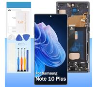 Incell for Samsung Galaxy Note 10 Plus Screen Replacement SM-N975 SM-N976 6.8" LCD Display Touch Digitizer Assembly with Black Frame(Not Fingerprint)