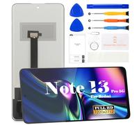 Incell For Xiaomi Redmi Note 13 Pro 5G Screen Replacemet For Xiaomi Redmi Note 13 Pro 5G LCD Display For 2312DRA50C, 2312CRAD3C Touch Screen Digitizer Assembly Repair Kits Without Frame(Black)