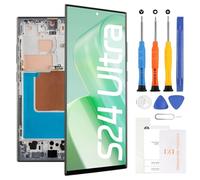 (Incell) Screen Replacement for Samsung Galaxy S24 Ultra SM-S928B SM-S928U SM-S928A 6.8" LCD Display Touch Digitizer Assembly with Black Frame(Not Fingerprint)