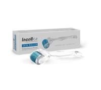 INCELLICE Derma Roller 0.5mm for Hair Growth, Microneedling Roller for Face, Beard Roller for Growth, 540 Titanium Micro Needling Roller for Face Body Care Men and Women