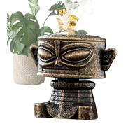 Incense Burner and Reel Burner - Home Census | Ceramic Zen Meditation Censer | Aromatherapy Relaxation Accessory | Decorative Ash Catcher for Home, Stud