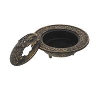 Incense Burner Cauldron Holder Cast Iron Bowl Coffee Ritual