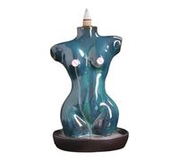 Incense Burner - Ceramic Backflow Incense Burner, Home Decoration Living Room Ideas, Elegant Air Purifying Decor, Calming Home Accessory, Zen Fragrance Diffuser, Scented Stick Holder for House