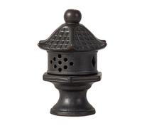 Incense Burner Creative Ceramic Cloud Pavilion Palace Lantern Incense Burner, A Zen-inspired Ornament For Home Use On Tea Tables Waterfall Incense Burne