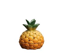 Incense Burner Creative Ceramic Fruit Plate Incense Burner Home Indoor Agarwood Aromatherapy Desktop Ornaments Censer(A)