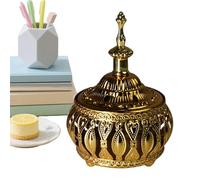 Incense Burner for Home, Arabic Incense Burner Made of Alloy Metal, 14 cm Large Backflow Incense Holder Made of Wrought Iron, 165 g, Beautify Your Yoga and Meditation Sessions with