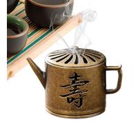 Incense Burner, Incense Burner - Desktop Decoration for Aromatherapy with Ashcatcher Aesthetic Home Decor for Temple Yoga Meditation and Outdoor Use